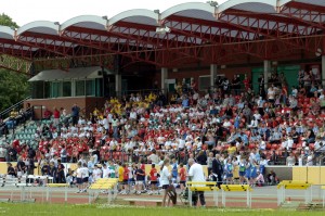 The main stand at Palmer Park Stadium in East Reading. Photo: getreading.co.uk