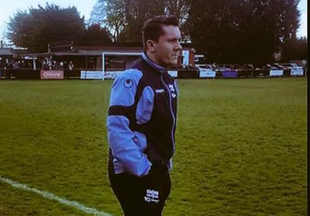 Binfield Reserves manager Ellis Woods. Photo: Richard Milam.