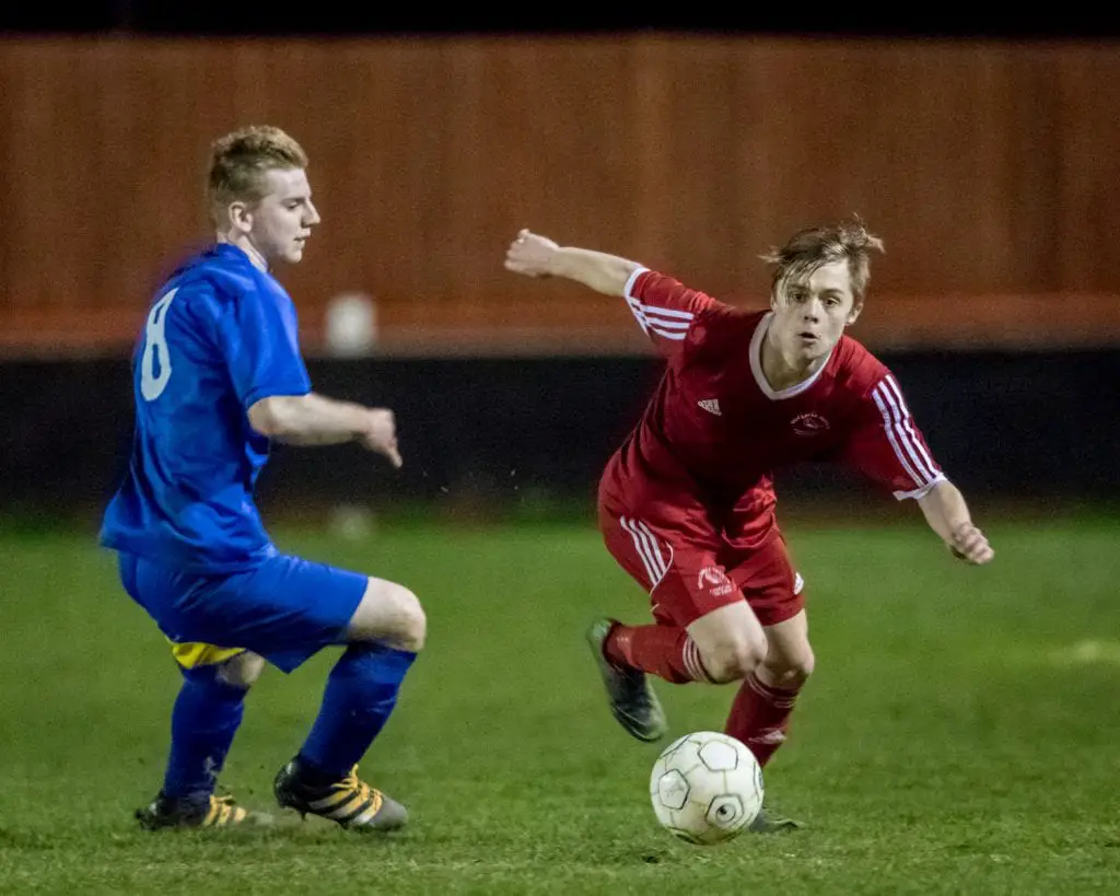 Impressive Bracknell Town youngster George Lock. Photo: Neil Graham.