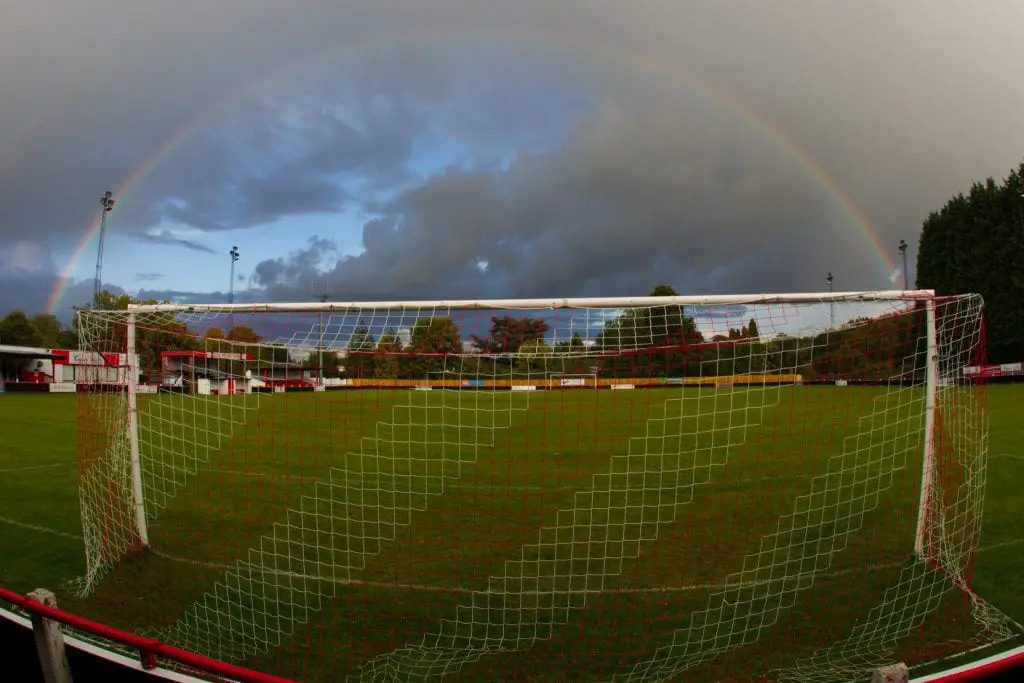 A rainbow over Larges Lane. Photo: Richard Claypole.