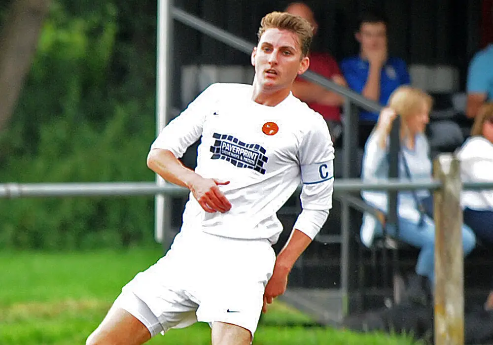 Wokingham & Emmbrook FC captain Will Day. Photo: Mark Pugh.