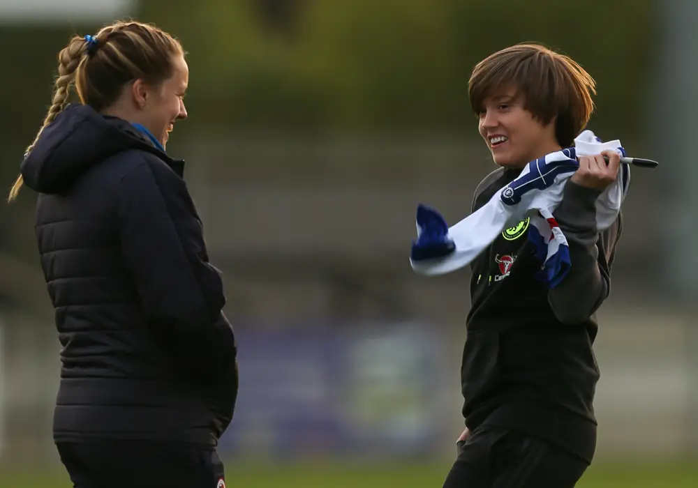Former Royal Fran Kirby now at Chelsea Ladies. Photo: Neil Graham.