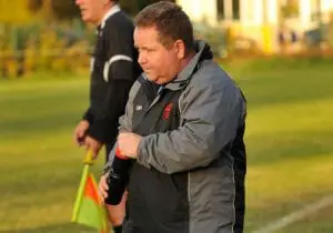 Wokingham & Emmbrook FC manager Clive McNelly. Photo: Mark Pugh.