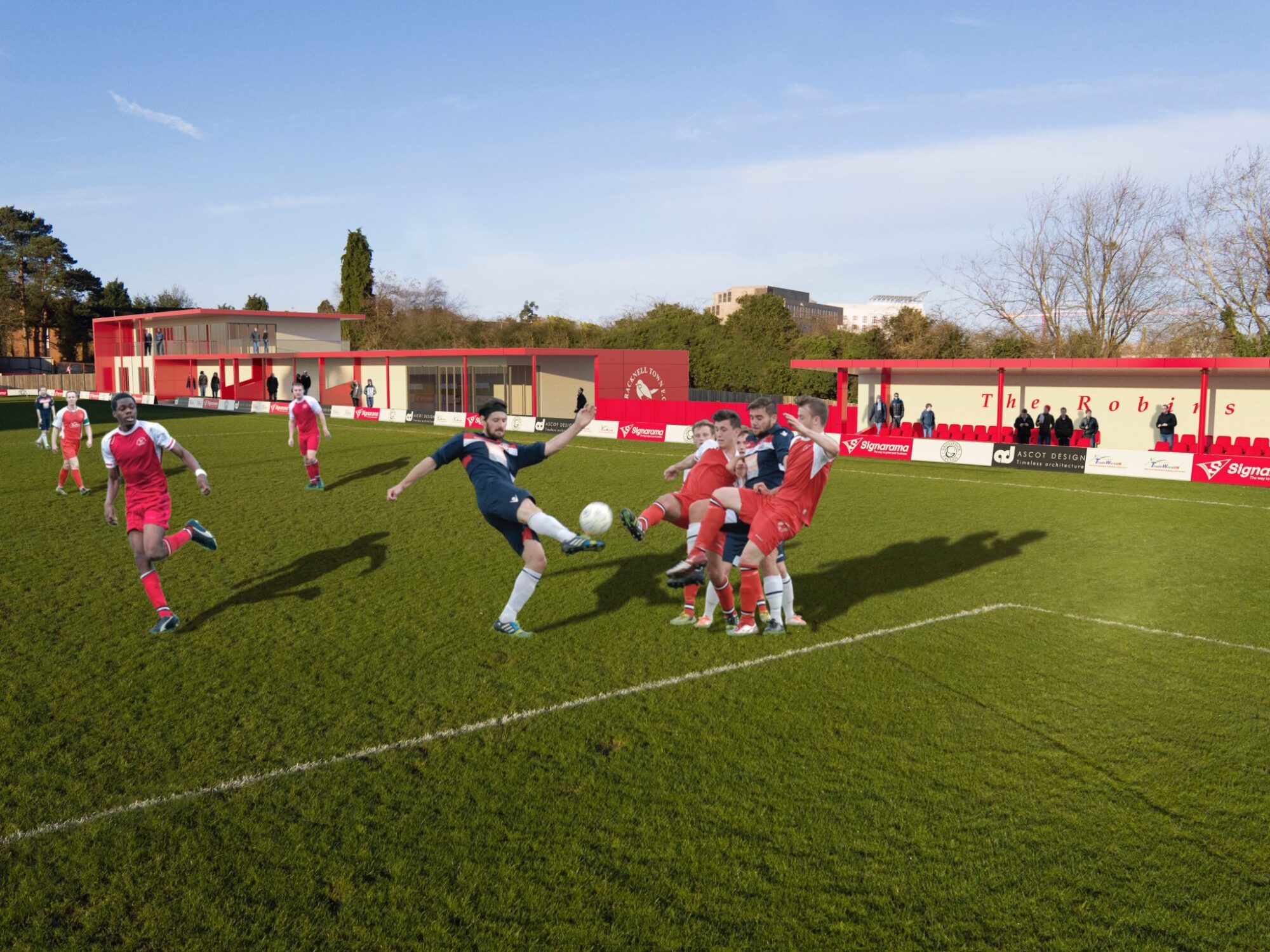 A visual impression of the refurbished Larges Lane.