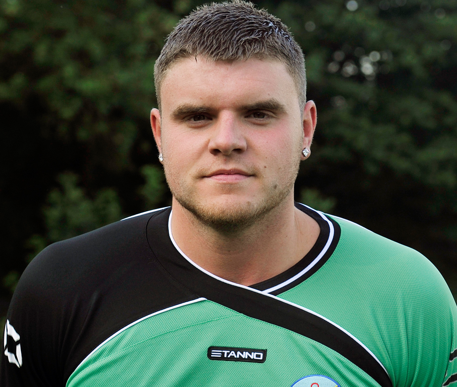 Ascot United goalkeeper Chris Grace.