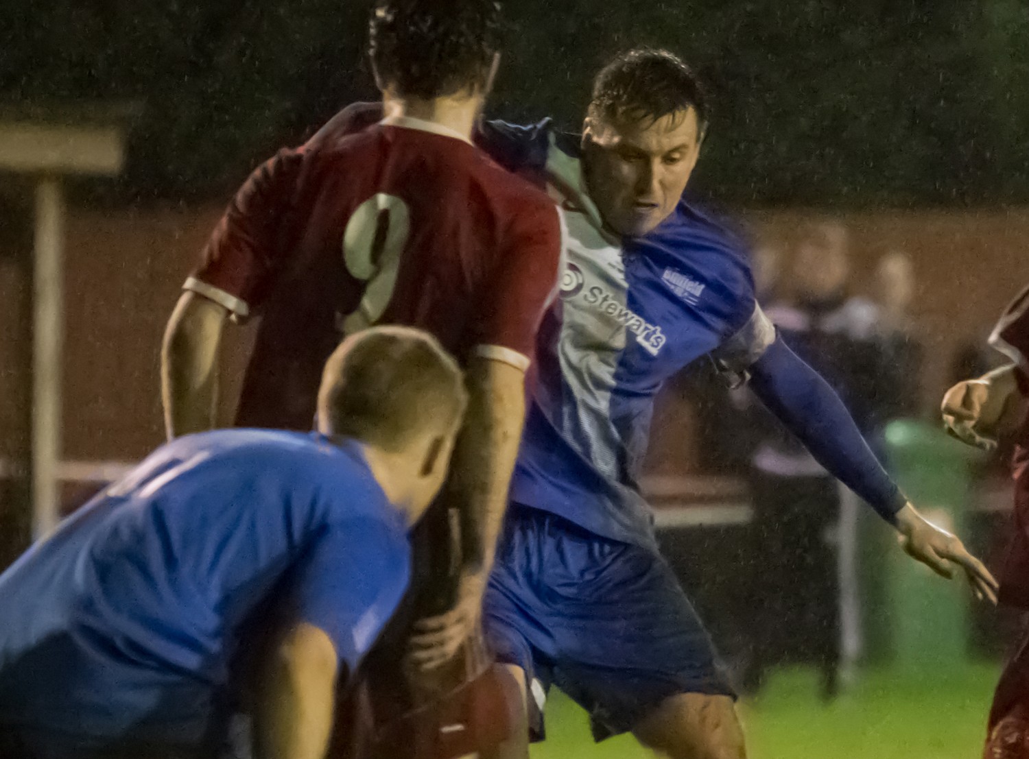 Binfield Football Club captain Carl Withers. Photo: Neil Graham.