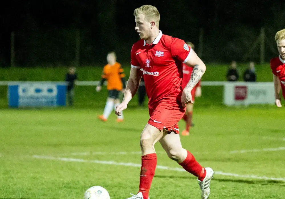 Jean-Claude Etienne of Binfield FC. Photo: Colin Byers.