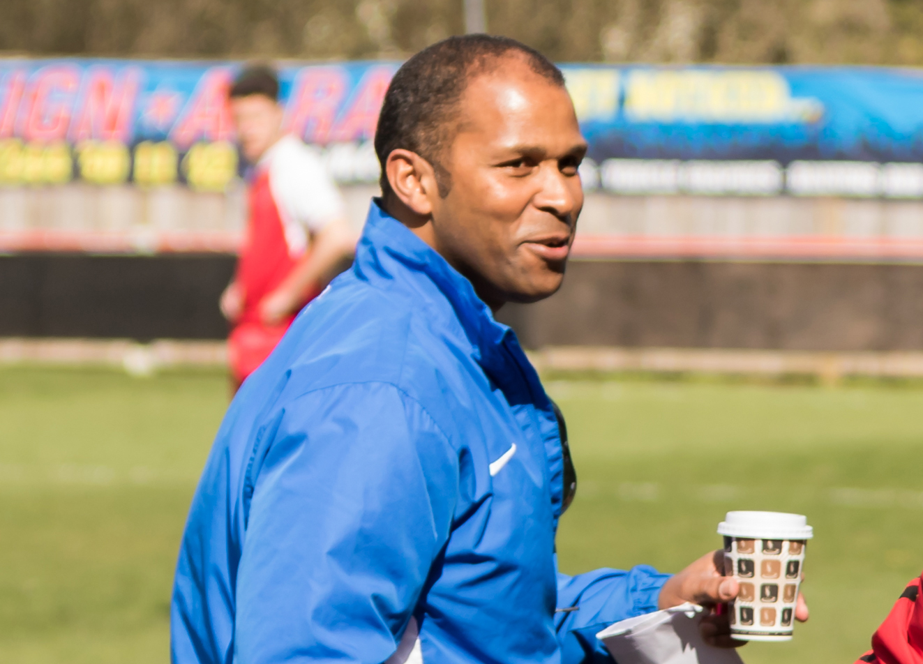 Bracknell Town manager Keith Penicott-Bowen. Photo: Neil Graham.
