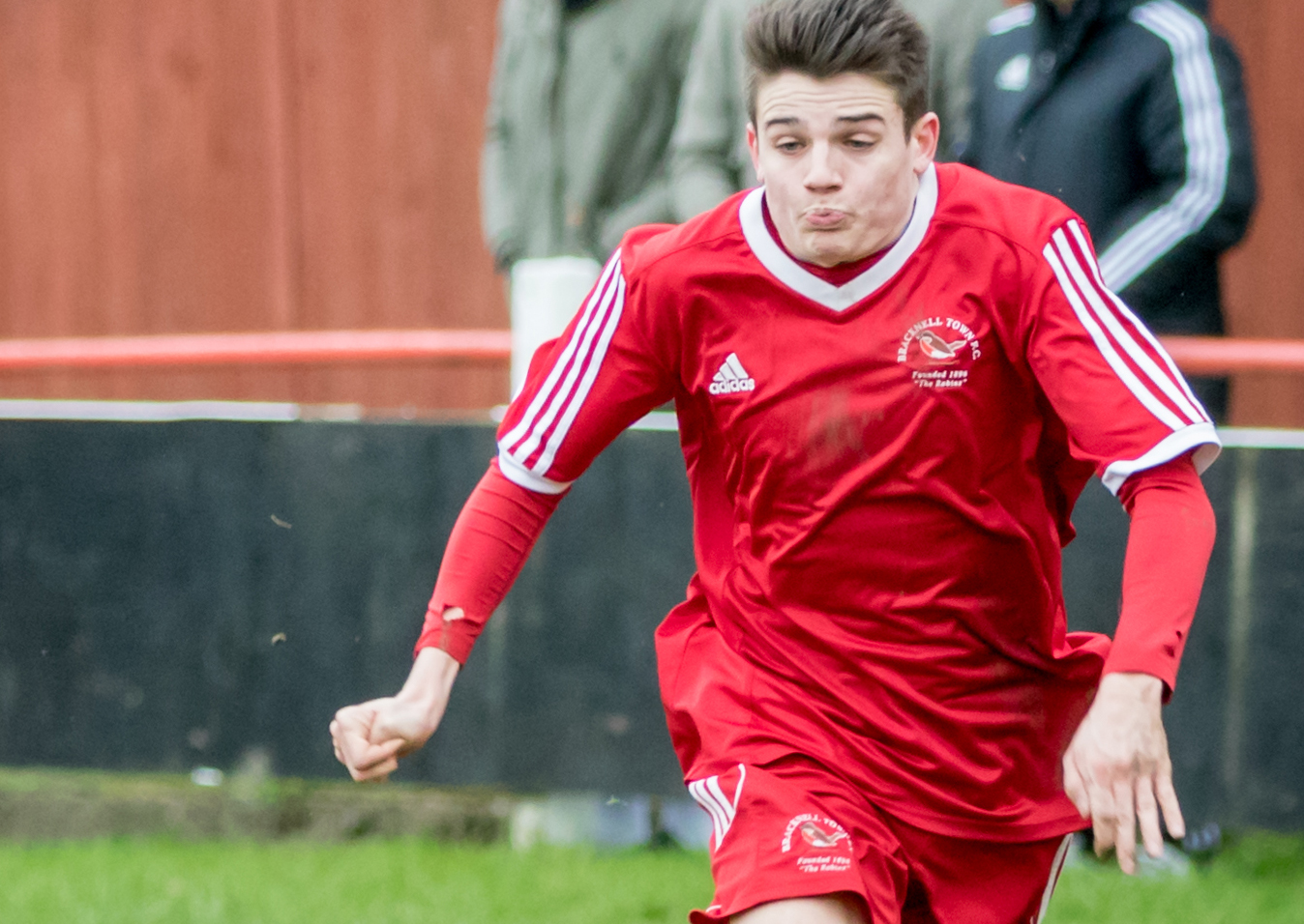 Bracknell Town's Seb Bowerman. Photo: Neil Graham.
