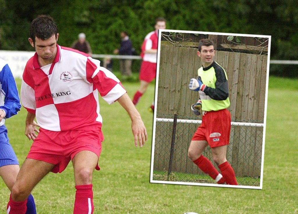Bracknell Town's former defender Stuart Hammonds.