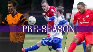 Football in Bracknell pre season graphic