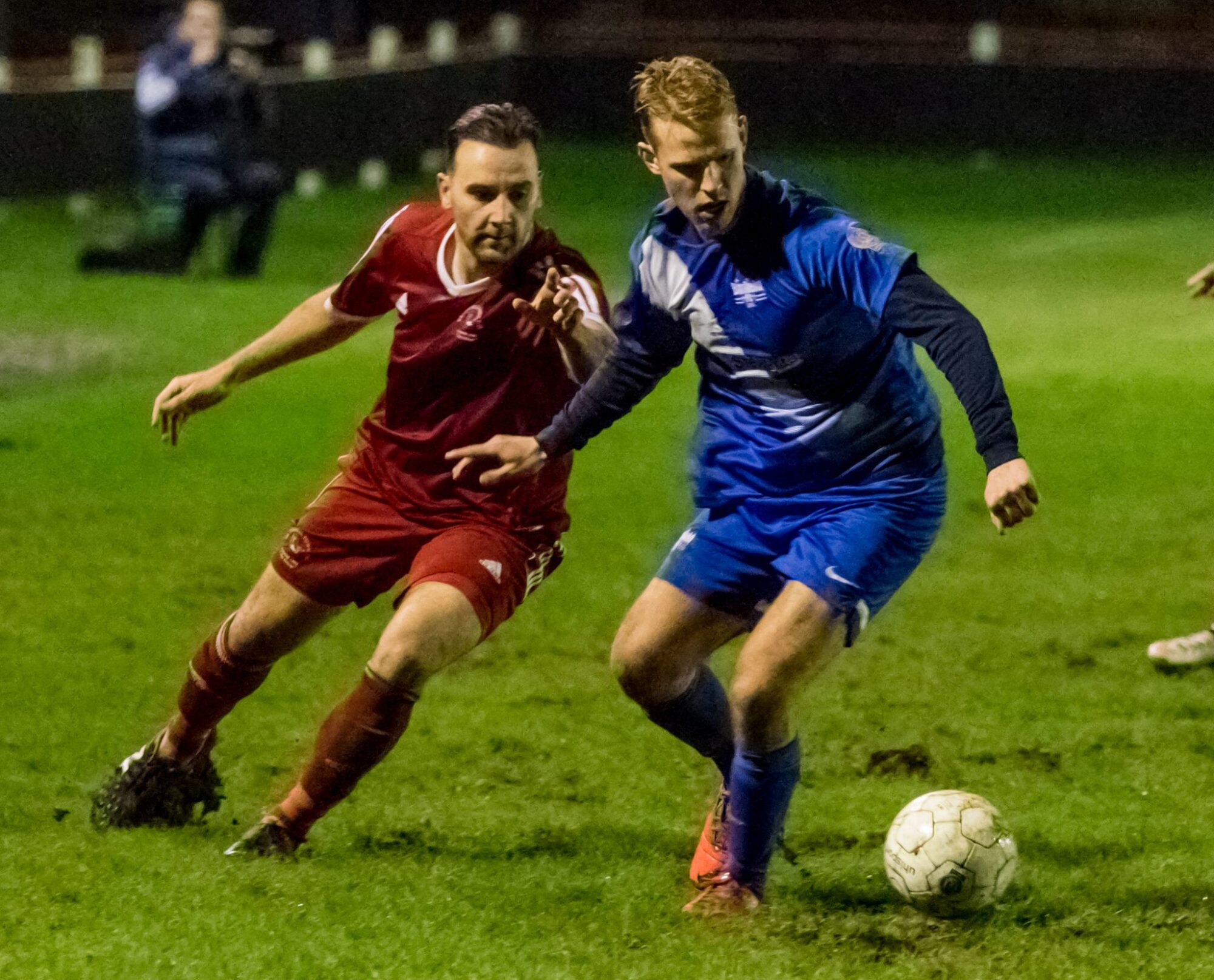 Bracknell Town and Binfield clash at Larges Lane during the 2015/16 campaign. Photo: Neil Graham.