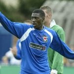 Damien Markman playing for Sutton Coldfield Town. Photo: Birmingham Mail.