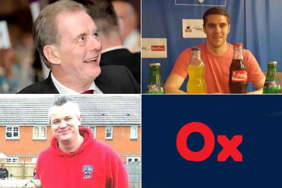 The first #HellenicPanel. Clockwise from top left: Dave Wright, Lewis Rudd, OxOnFootball & James Bartaby.