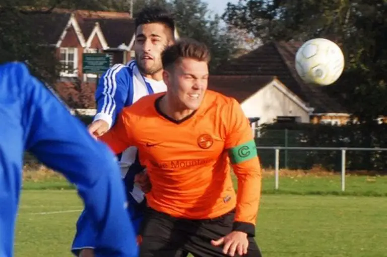 Nick Bateman playing for Wokingham & Emmbrook. Photo: getreading.co.uk