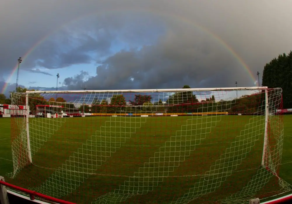 A rainbow over Larges Lane. Photo: Richard Claypole.