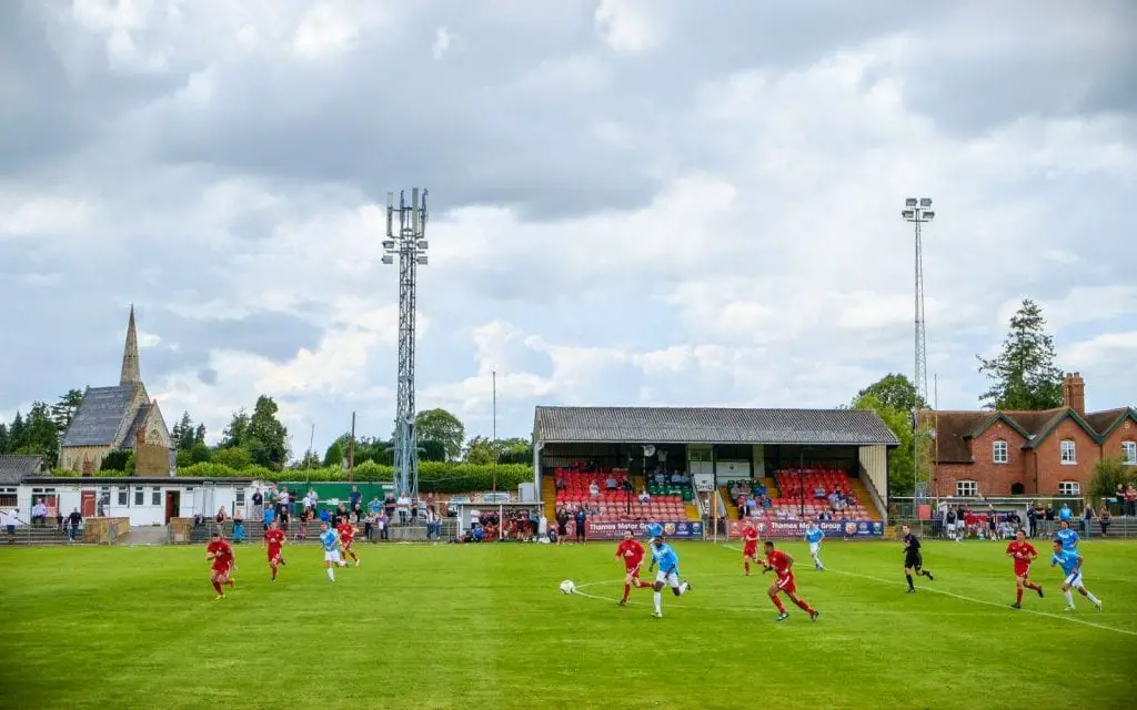 Windsor's Stag Meadow Ground. Photo: Windsor FC