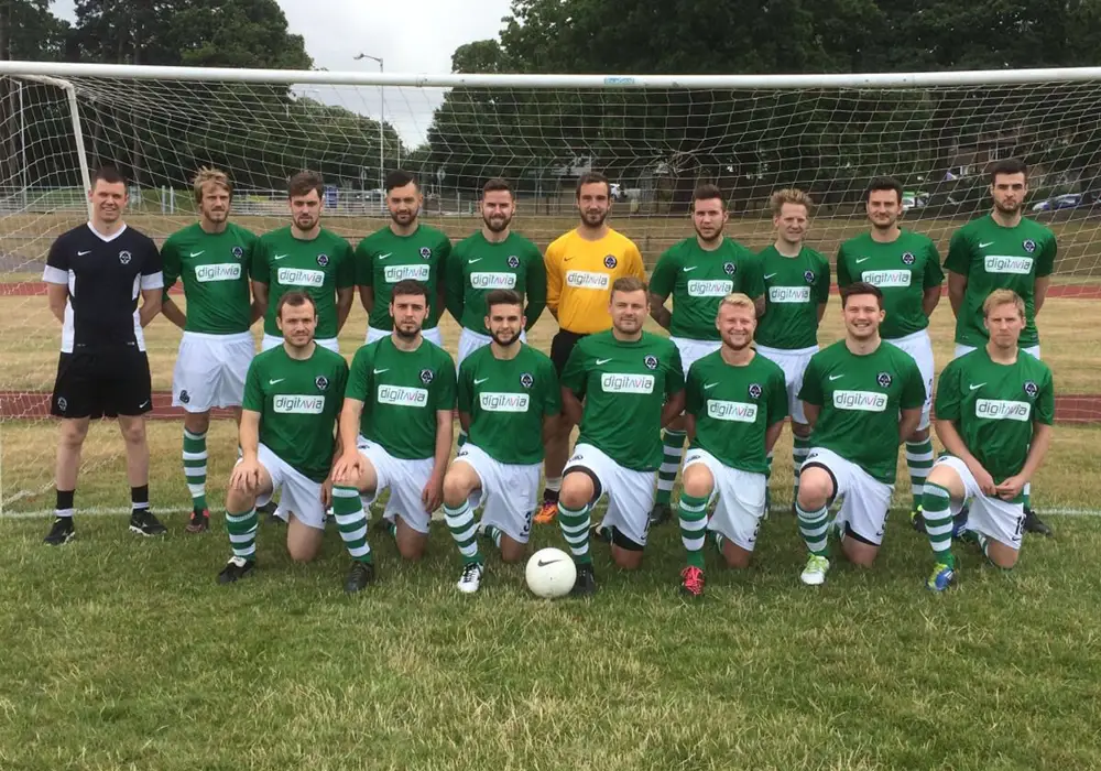 Berks County FC first team. Photo: Berks County FC.