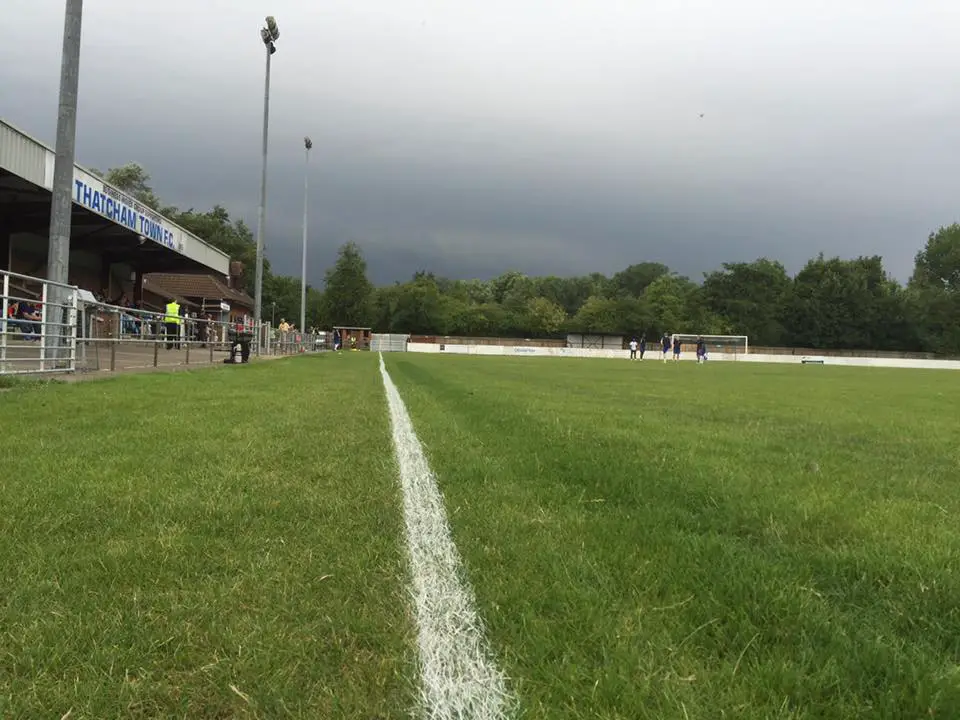 Clouds above Thatcham Towns Waterside Park