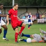 Binfield FC's Liam Ferdinand. Photo: Colin Byers.