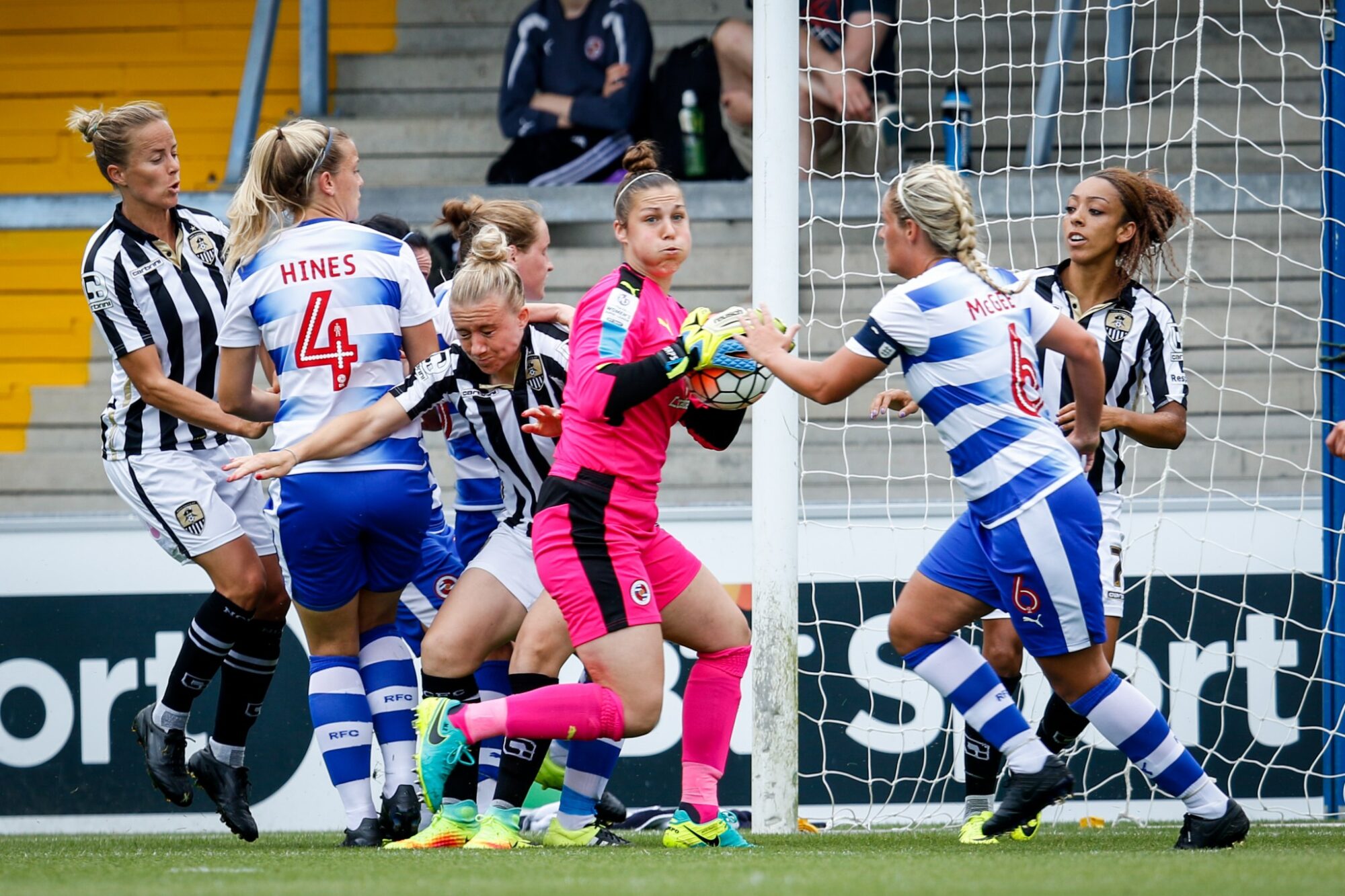 Reading FC Women goalkeeper Mary Earps. Photo: Neil Graham.