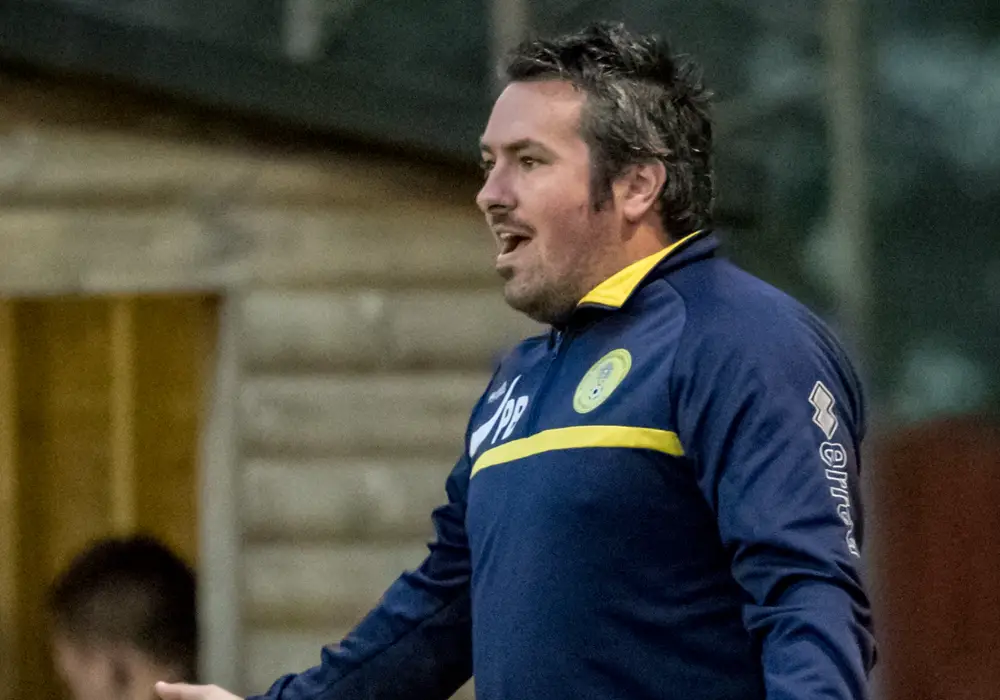 Royal Wootton Bassett Town FC boss Paul Braithwaite. Photo: Neil Graham.