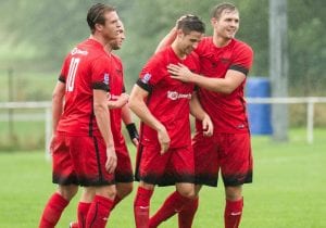 Buckingham Athletic vs Binfield FC in the FA Vase. Photo: Colin Byers.