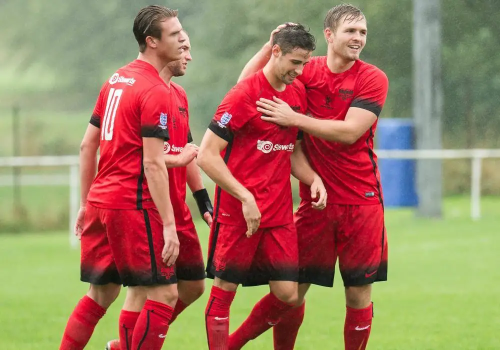 Buckingham Athletic vs Binfield FC in the FA Vase. Photo: Colin Byers.