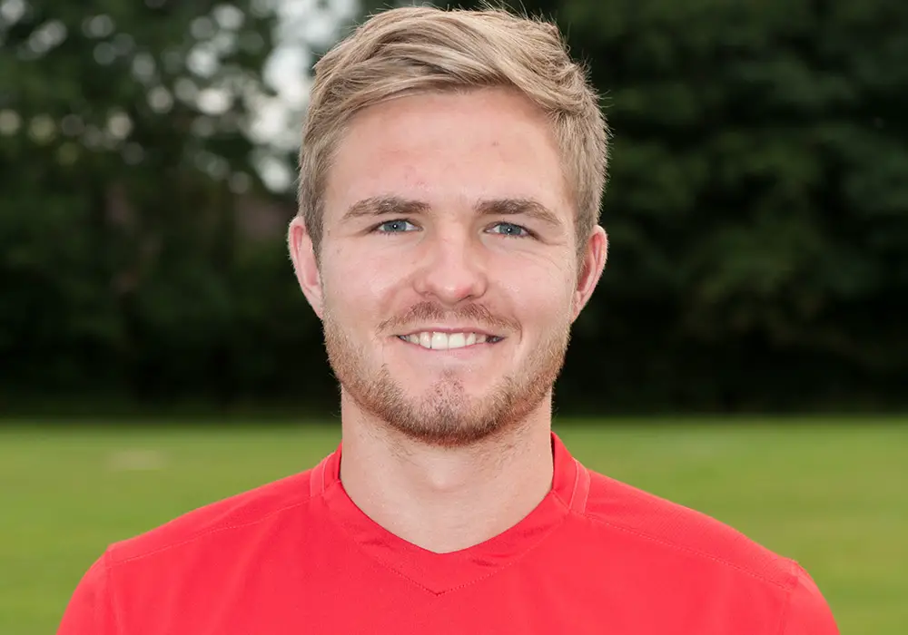 Binfield FC's James Charlton. Photo: Colin Byers.
