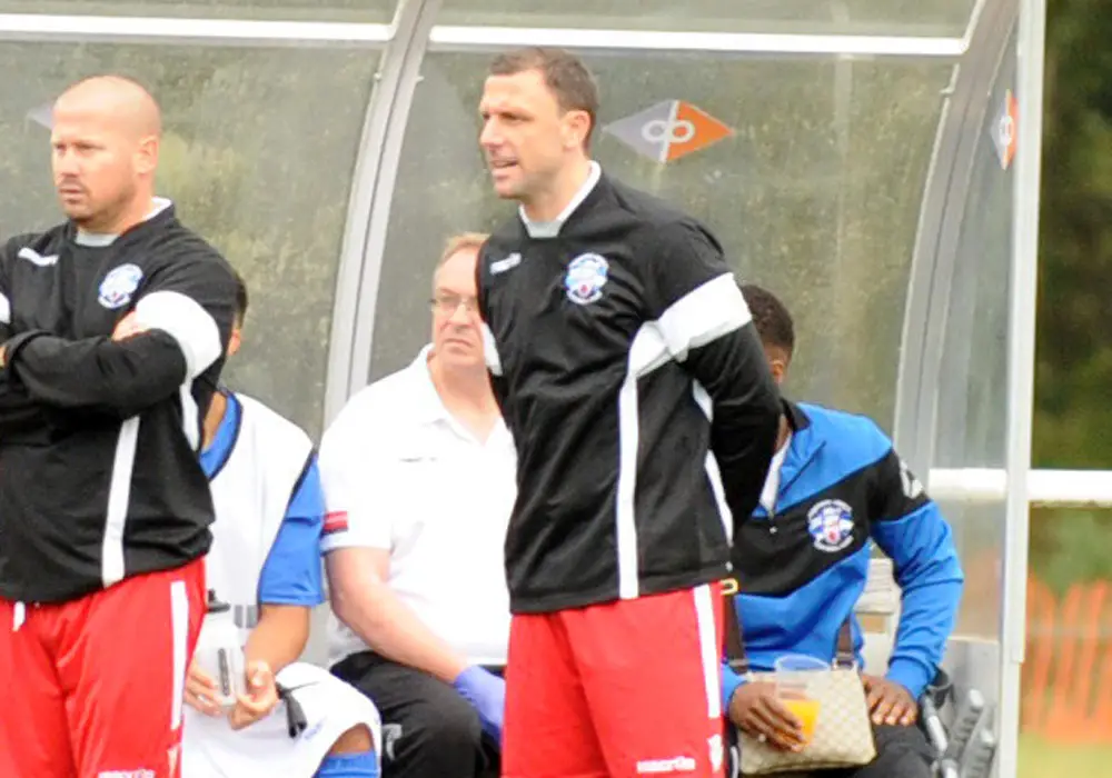 Tonbridge Angels manager Steve McKimm. Photo: Mark Pugh.