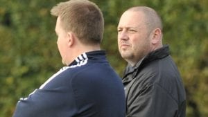 Finchampstead FC Jon Laugharne and Darren Purbrick. Photo: Mark Pugh.