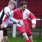 Gavin Smith captains Bracknell Town in the late 2000s.