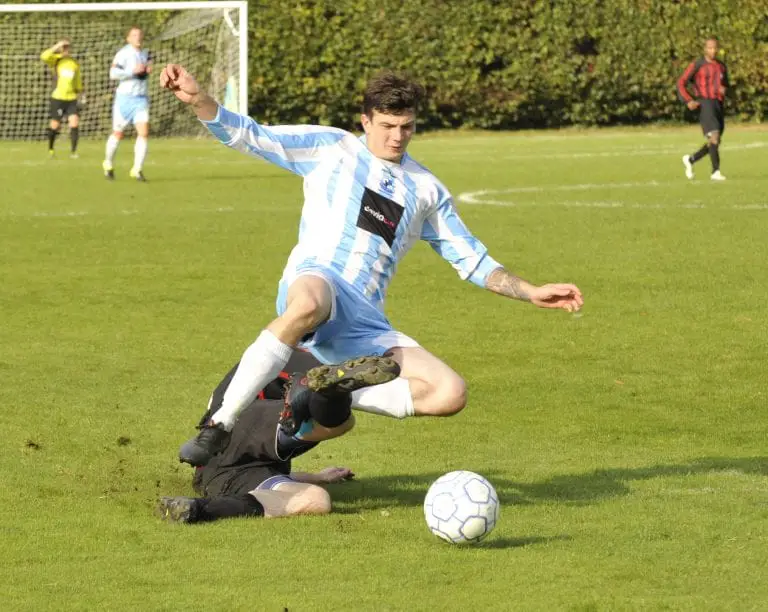 Finchampstead FC's Harry Swabey. Photo: Mark Pugh.