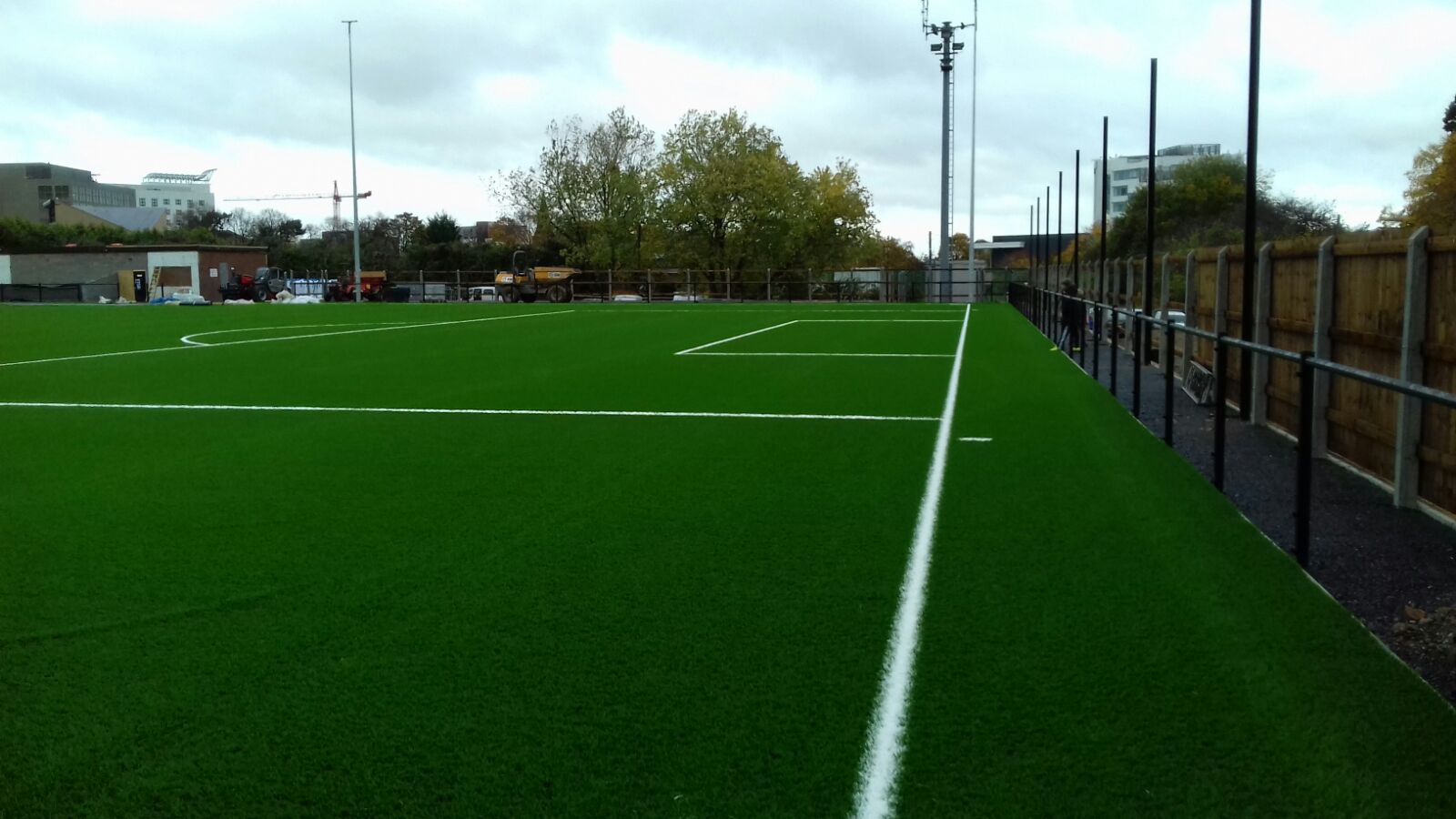 The new Larges Lane ground. Photo: Colin Howard.