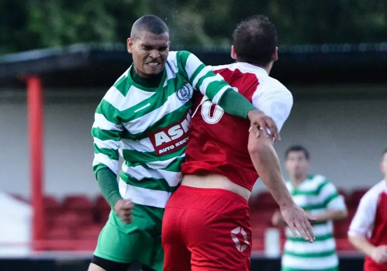 Bracknell Town vs Thame United in 2014 at Larges Lane. Photo: Connor Sharod-Southam.