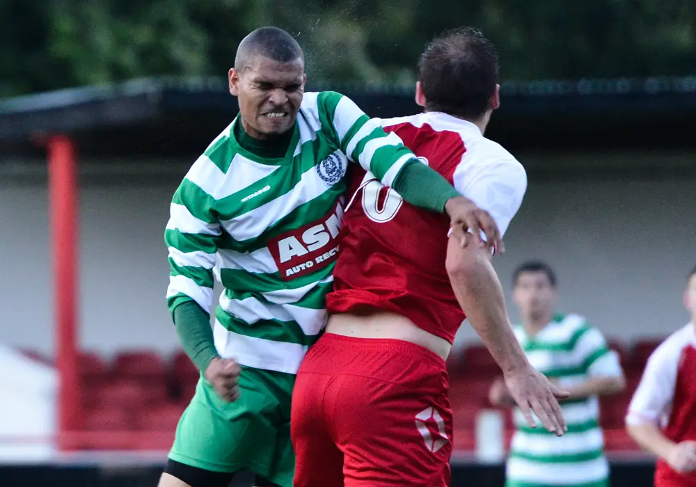 Bracknell Town vs Thame United in 2014 at Larges Lane. Photo: Connor Sharod-Southam.