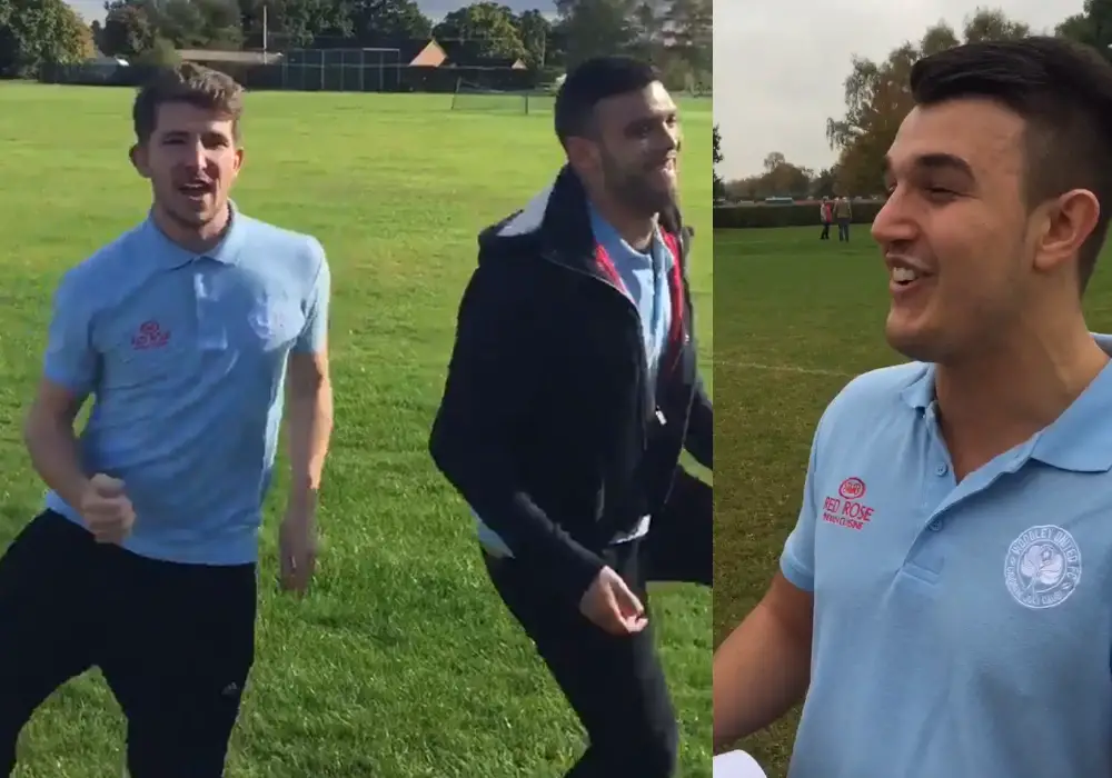 Christmas number 1? Jake Nicholls, Josh Drew and Luke Turner.