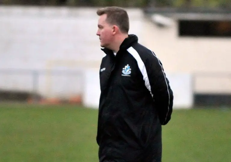 Finchampstead FC manager Jon Laugharne. Photo: Mark Pugh.