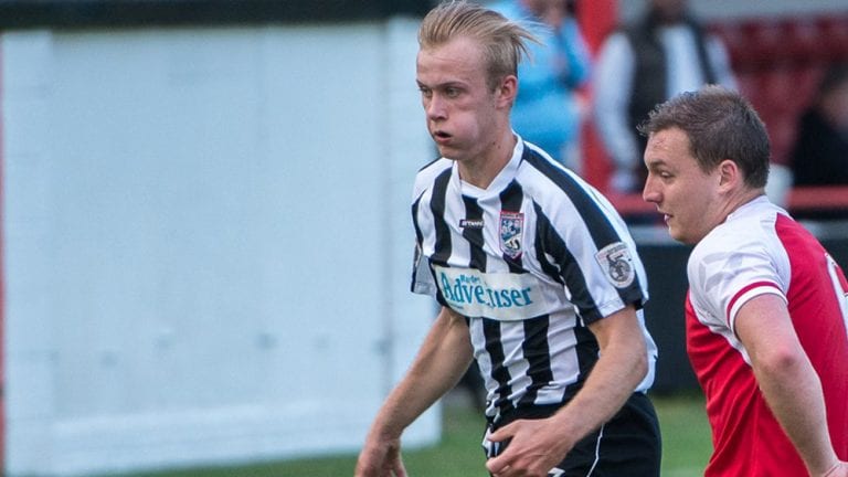 Maidenhead United FC's Sam Barratt. Photo: Connor Sharod-Southam.