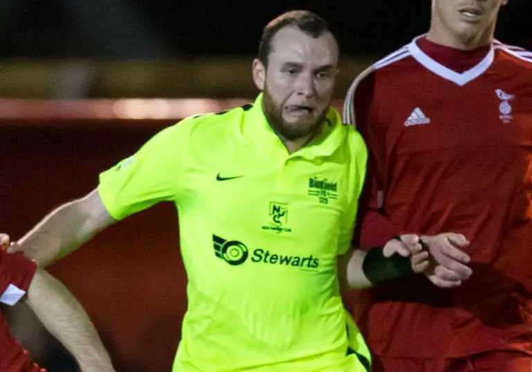 Binfield FC's James Knight. Photo: Richard Claypole.