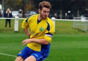Ascot United captain Jesse Wilson. Photo: Mark Pugh.