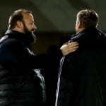 Bracknell Town chairman Kayne Steinborn-Busse (left). Photo: Neil Graham.