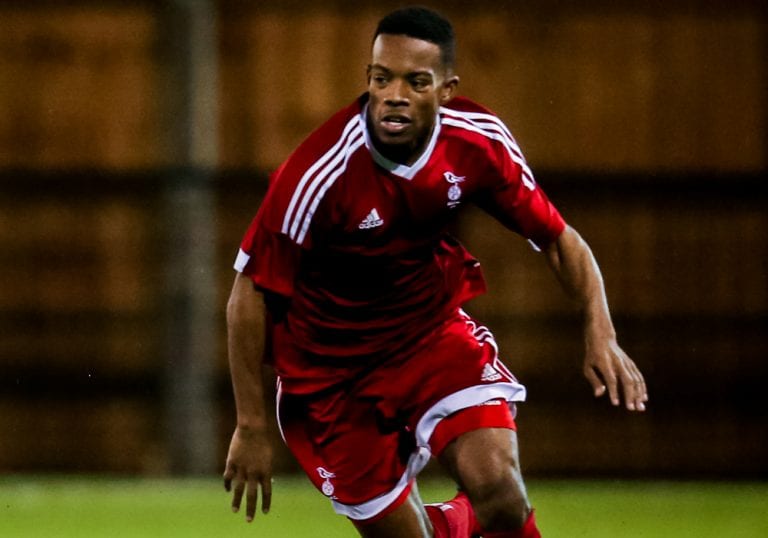 Kensley Maloney of Bracknell Town FC. Photo: Neil Graham.