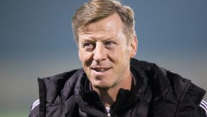 Bracknell Town FC manager Mark Tallentire. Photo: Richard Claypole.