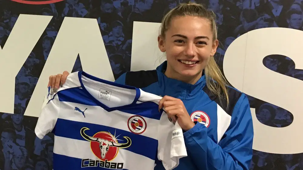 Reading Women FC's Charlie Estcourt.