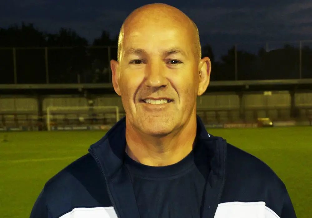 Bracknell Town first team manager Dave Ward.
