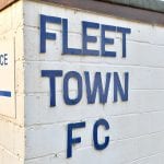 Fleet Town FC at Calthorpe Park.