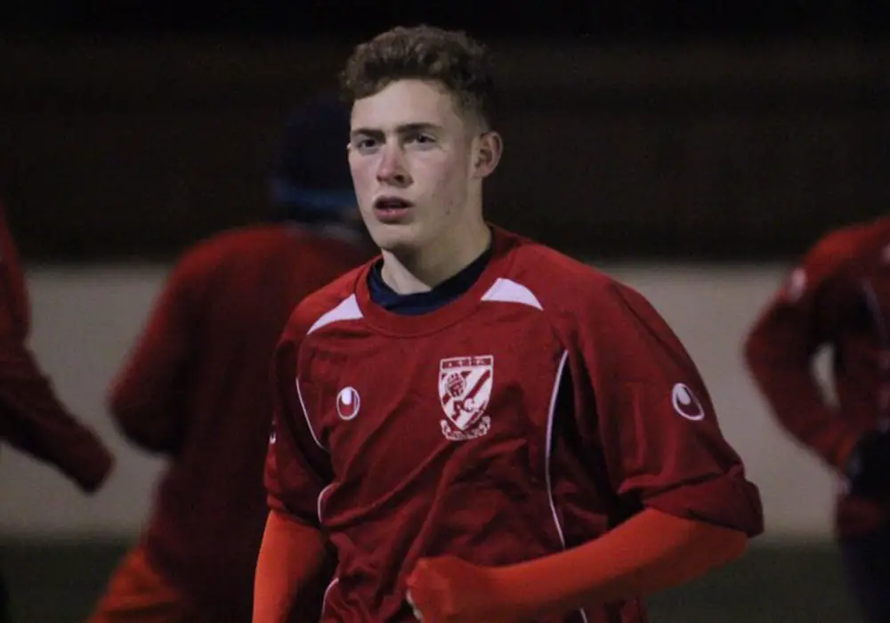 Flackwell Heath and Binfield FC midfielder Liam Whyte. Photo: Ed Henderson.