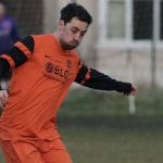 Wokingham & Emmbrook striker Matt Booth. Photo: Tom McNelly.