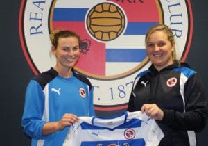 New Zealand international Anna Green at Reading Women.